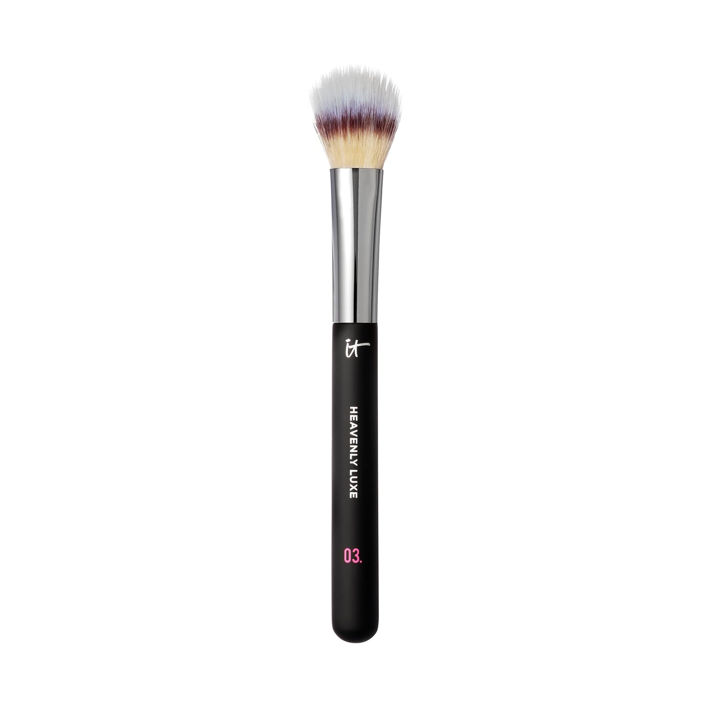 IT Cosmetics Heavenly Luxe Cream Blush Brush #3 - Face Brush for Blush Cream and Bronzer Blush - Soft Bristles - Flawless, Streak-Free Application