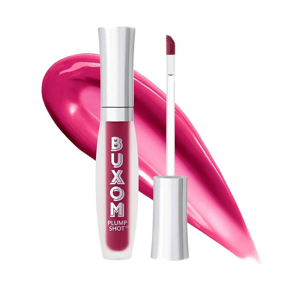 Buxom Plump Shot Peptides Lip Serum, Fuchsia You