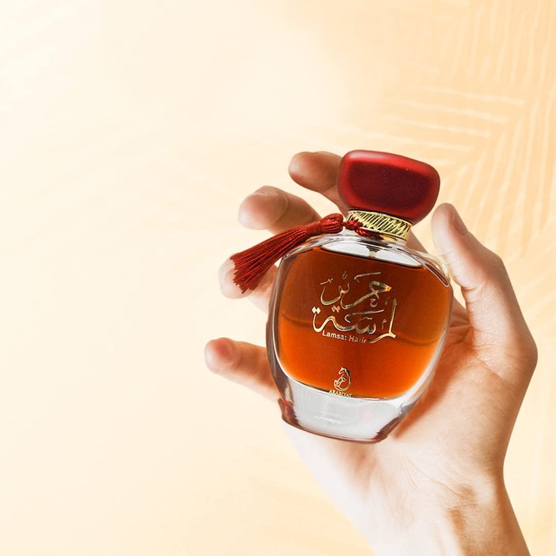 ARABIYAT Lamsat Harir Women's Eau de Perfume | Middle Eastern Spray - Sweet, Fruity, Musky Aromatic Fragrance for Women - 100 ml