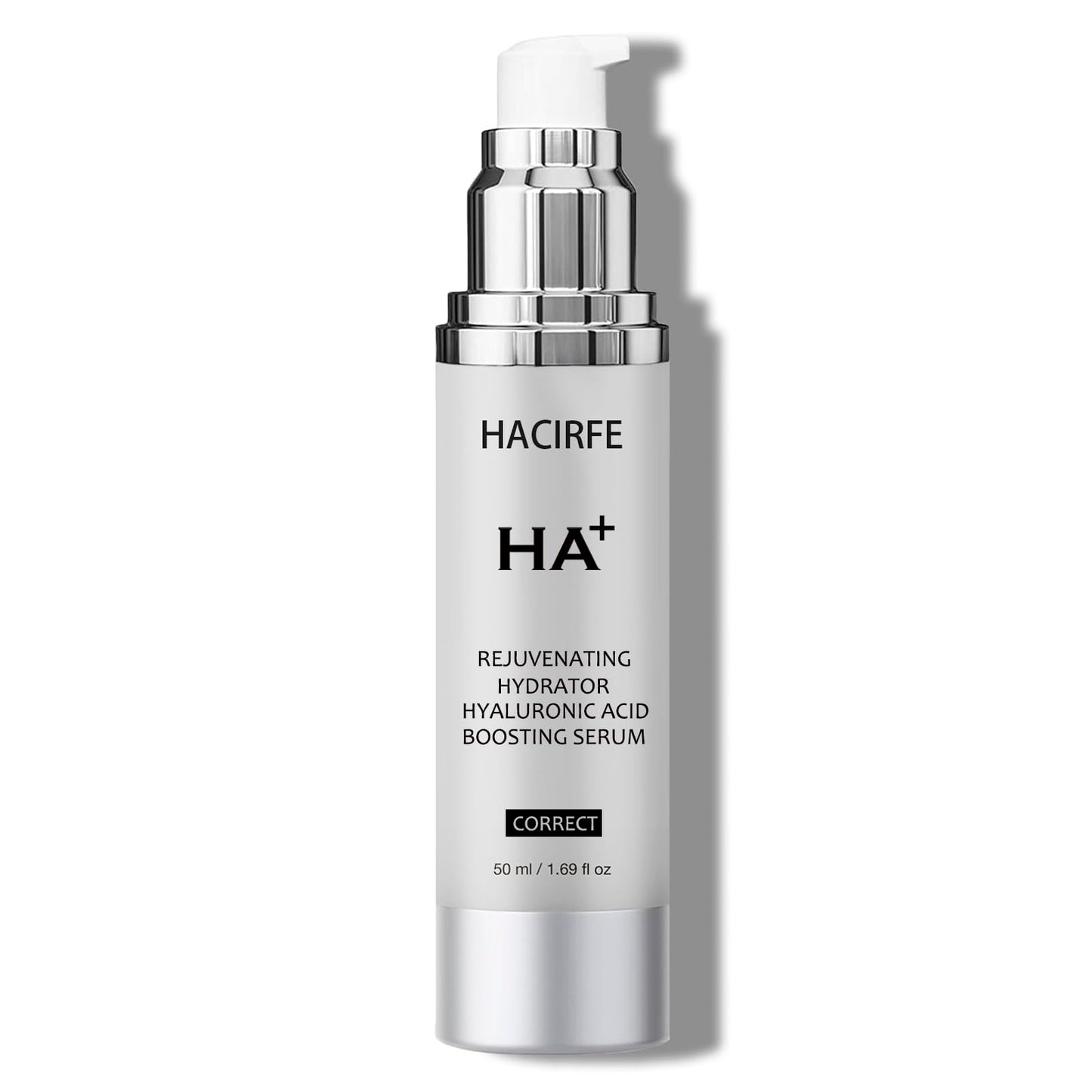 HACIRFE HA Rejuvenating Hydrator Hyaluronic Acid Serum for Face, Deep Hydrating Serum Made with Niacinamide and Ceramides