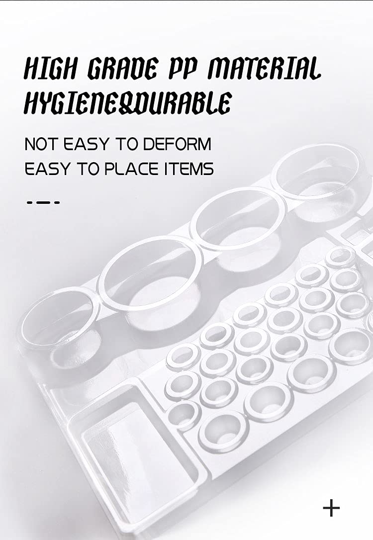 FENGTECH Disposable Ink Cup Tray Cartridge Holder Pigment (24 Pack)