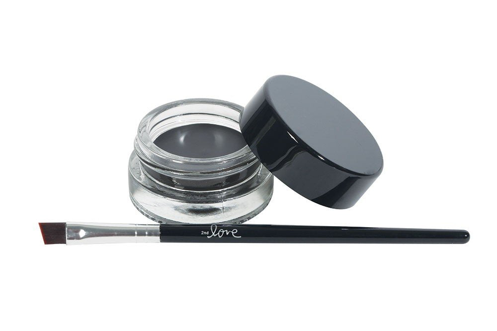 Eyebrow Gel - Waterproof Smudge-Proof Formula with Brush | 03 Charcoal Black