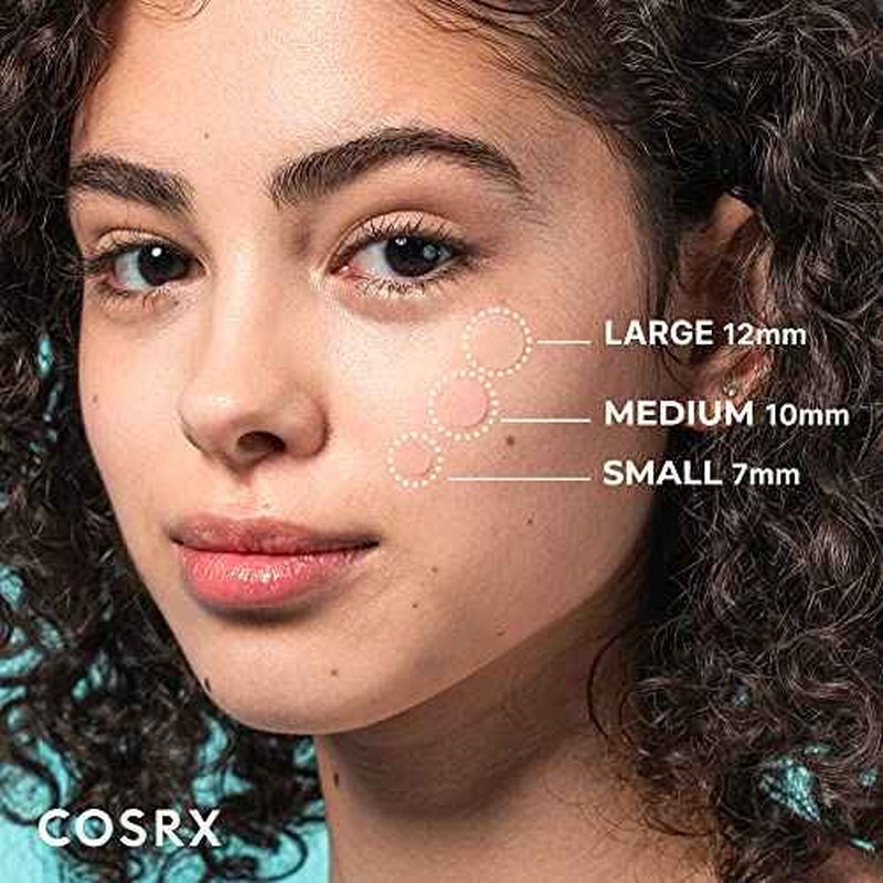 COSRX Acne Pimple Patch Absorbing Hydrocolloid Original 3 Size Patches for Blemishes and Zits Cover, Spot Stickers for Face and Body, Stocking Stuffers, Holiday Gifts, Gifts For Women