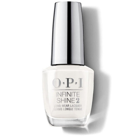 OPI Infinite Shine 2 Long-Wear Lacquer, Funny Bunny, White Long-Lasting Nail Polish, 0.5 fl oz
