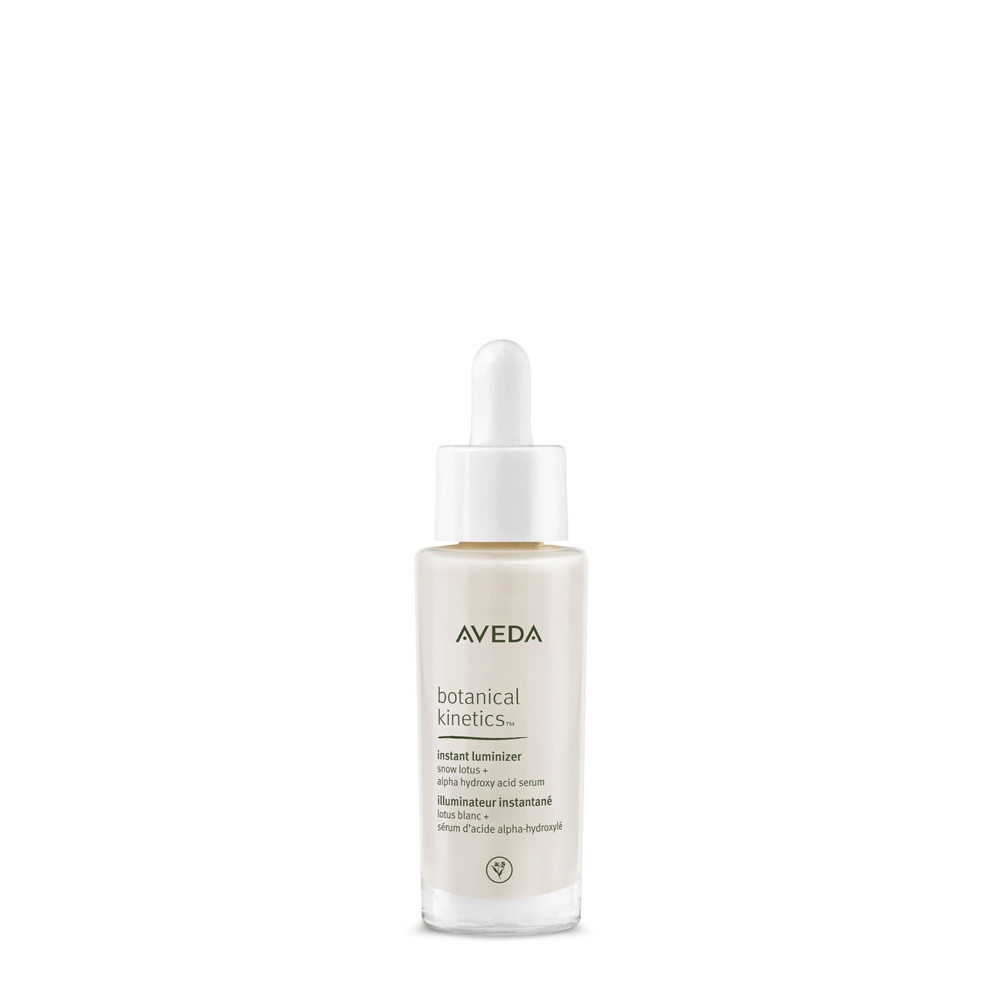 Aveda Botanical Kinetics Instant Luminizer | Exfoliating & Brightening Serum with Plant-Derived AHAs | for All Skin Types | 99% Naturally Derived*, 1 Fl Oz