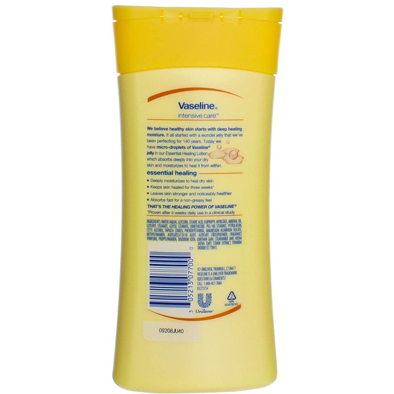 Vaseline Intensive Care Essential Healing Lotion, 10 Oz (Pack of 4)