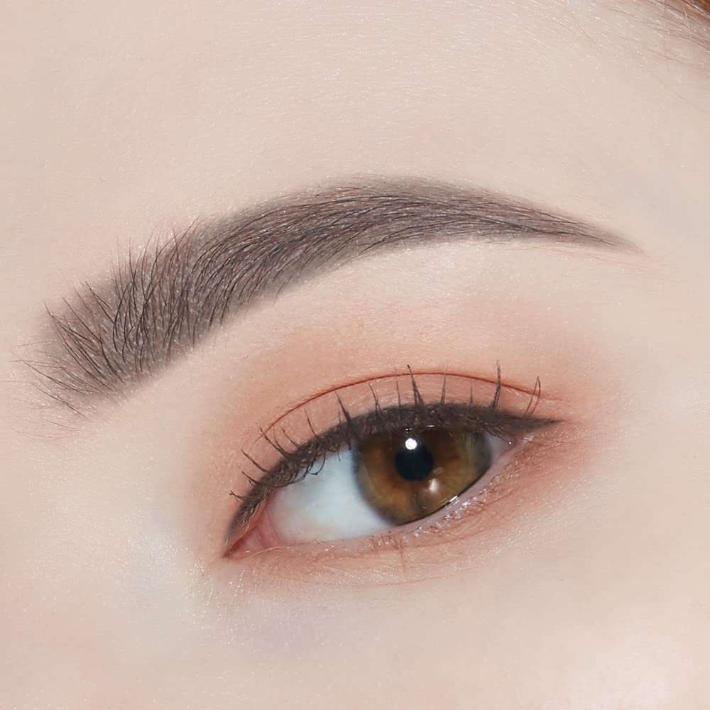 ETUDE Drawing Eye Brow, Eyebrow Pencil, Microblading, Long Lasting, Soft Textured Natural Daily Look, Korean Makeup, Beauty, Dark Gray (0.008 Ounce)