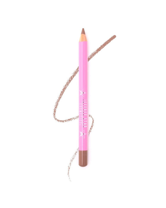 Jeffree Star Cosmetics Velour Lip Liner, Creamy Formula, Satin Finish, Long-Lasting, Peptide Complex, Mineral Oil-Free, Vegan & Cruelty-Free (Celebrity Skin)