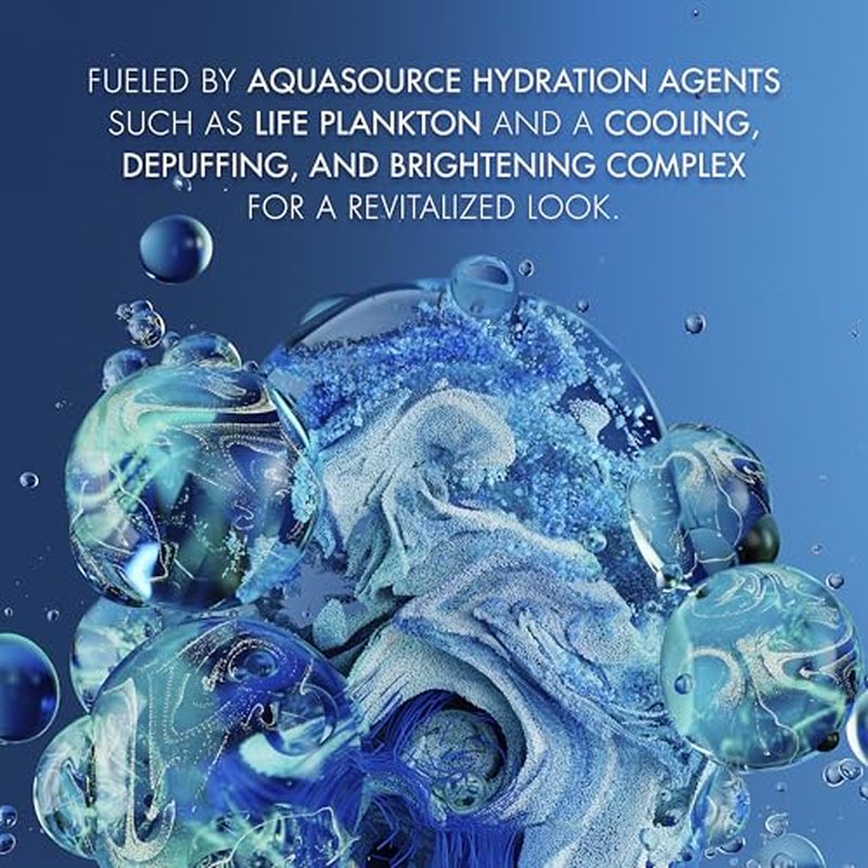 Biotherm Aquasource Total Eye Revitalizer Gel ? Hydrating Gel with Depuffing Agents to Awaken and Reduce Under-Eye Bags, with Instant Cooling Effect, 0.5 fl. oz.