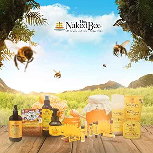 The Naked Bee Orange Blossom Honey with Ceramide 3, Serious Hand Repair Cream Lotion - 2 Pack