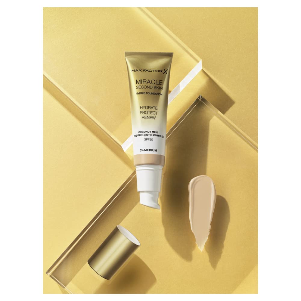 Miracle Second Skin Foundation SPF 20 | Fair Shade for Women - 1.01 oz