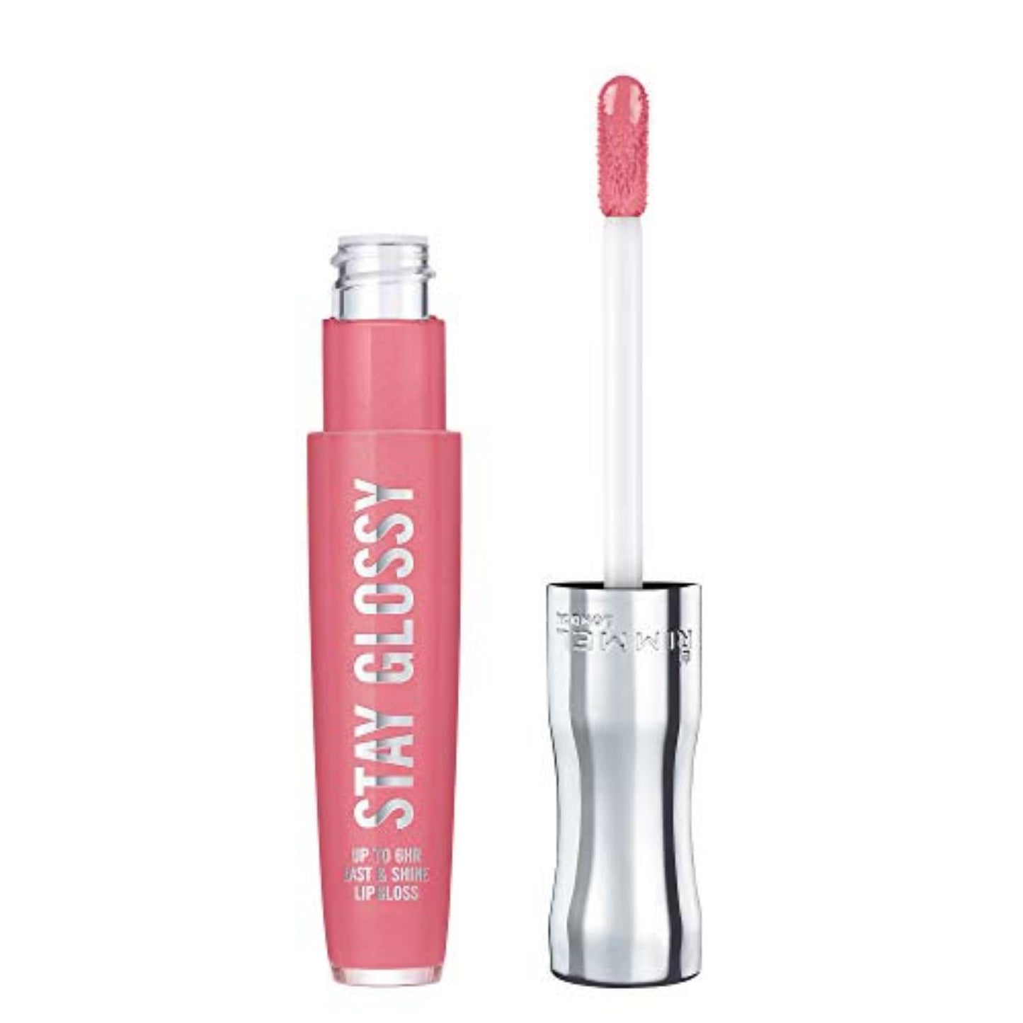 Rimmel Stay Glossy Lipgloss, Claridge's Ruby, 0.18 Fl Oz (Pack of 5)