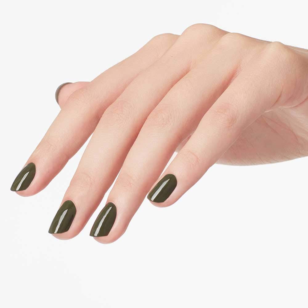 OPI GelColor, Suzi - The First Lady of Nails, Green Gel Nail Polish, Washington DC Collection, 0.5 fl oz