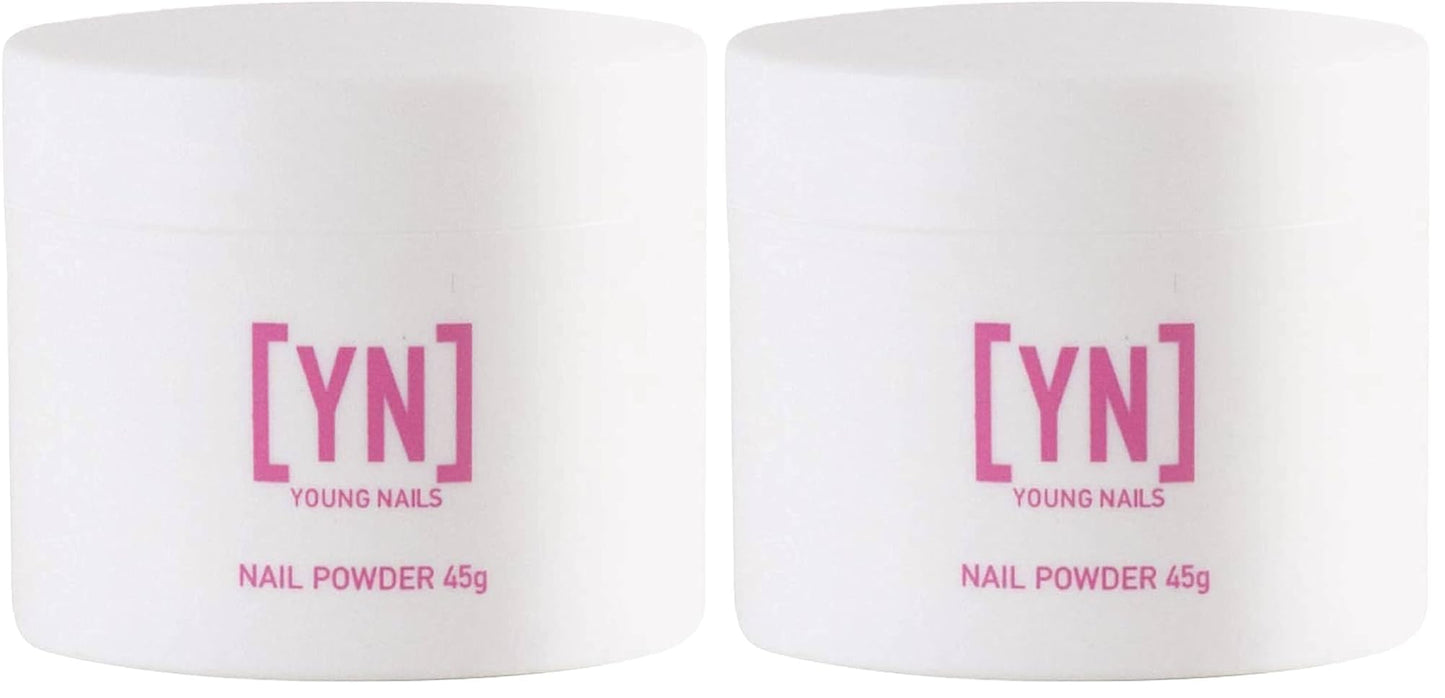 Young Nails Acrylic Cover Powder, Rosebud, 45 Gram (Pack of 2)