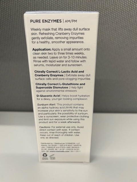 Detox Activated Charcoal Mask - Deep Cleansing Facial Treatment | 1.3 Oz