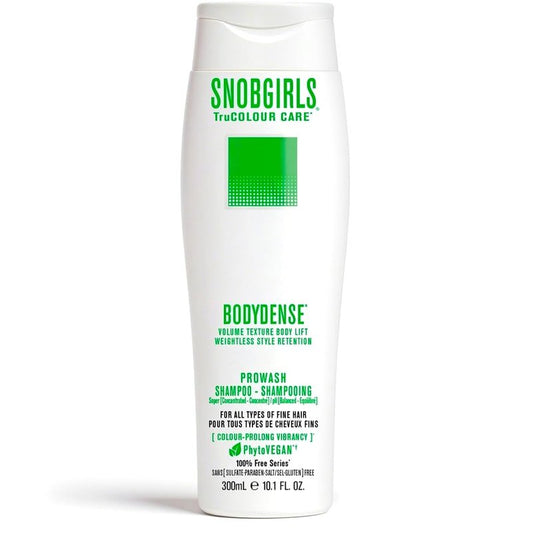 Volumizing Shampoo for Fine or Limp Hair – Vegan, Sulfate-Free Lightweight Cleanser with Ceramides & Argan Oil – Color Safe Formula for Lift & Body – SNOBGIRLS BODYDENSE – 10.1 fl oz