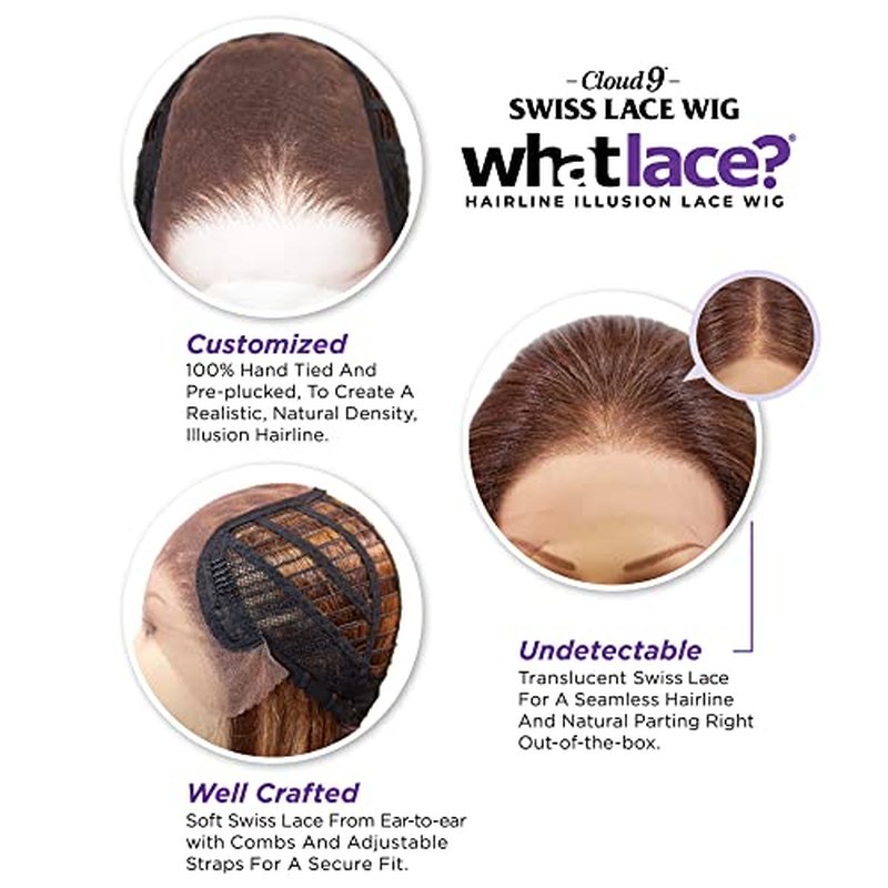 Sensationnel What lace 13x6 wigs - anisha lacefrontal hand tied glueless synthetic with natural density preplucked hairline (BALAYAGECARAMEL)