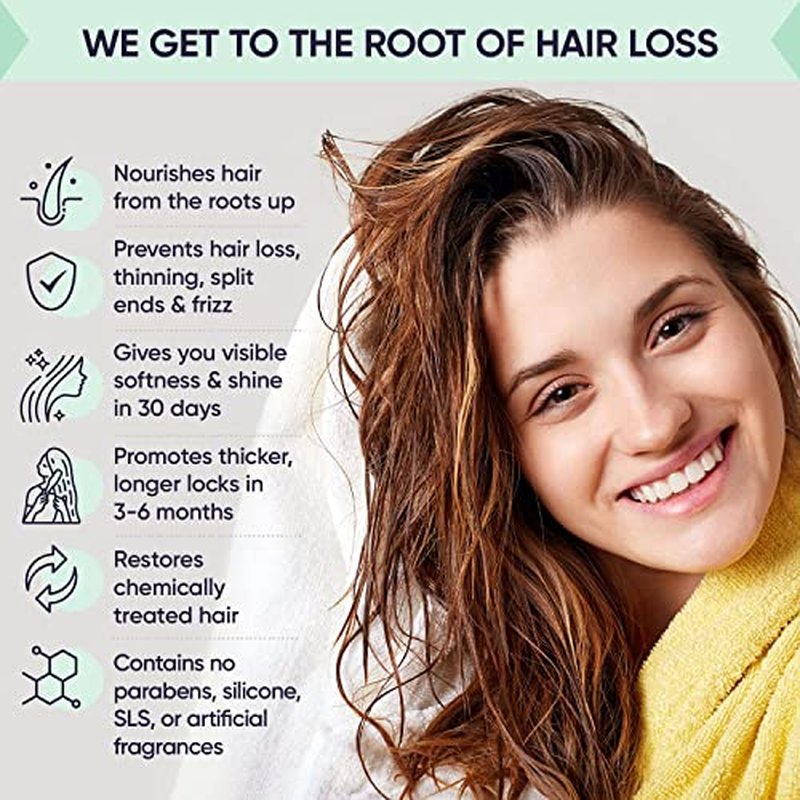 Moerie Ultimate Hair Growth Shampoo ? For Longer, Thicker, Fuller Hair - Vegan Friendly Volumizing Hair Products ? Paraben & Silicone Free ? All Hair Types ? Reverse Hair Loss ? 8.45 fl oz, Triple Set
