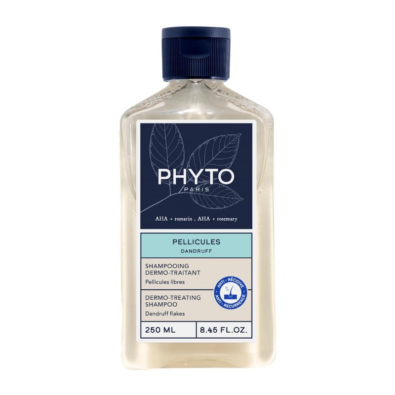 PHYTO Scalp Solutions Dandruff Shampoo - Anti-Flake & Anti-Itch Scalp Treatment, Soothes & Rebalances, Sulfate-Free, Color-Safe - 8.45 fl oz