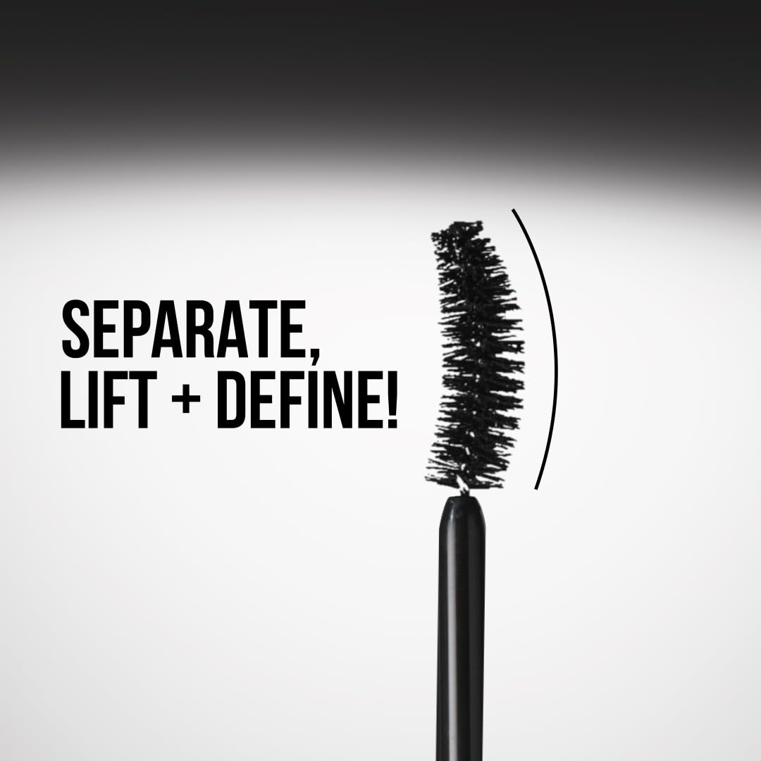 Charlotte Tilbury Exagger-Eyes Instant Volume Mascara Makeup – Volumizing, Lengthening, No‑Clump Mascara with 28‑Hour Smudge‑Proof & Flake‑Proof Wear – All Day Wear Formula