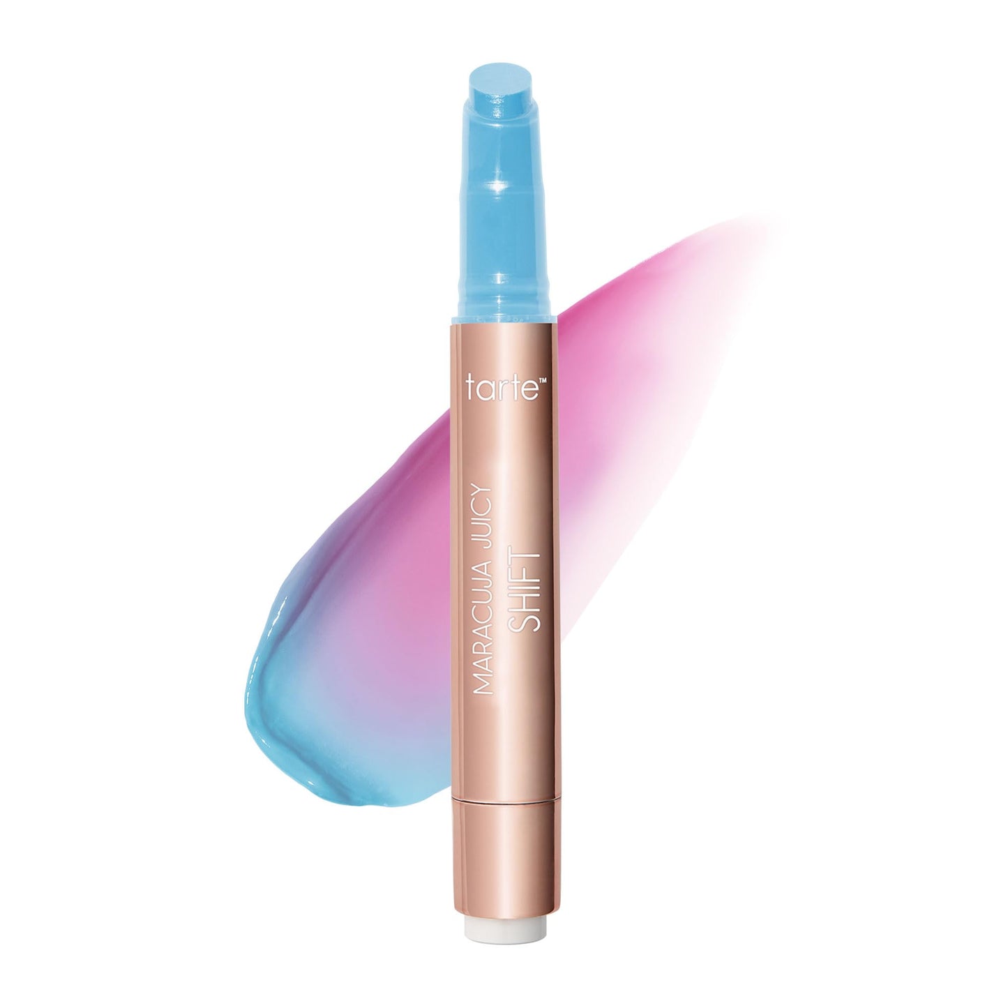 tarte maracuja juicy lip shift – Hydrating & Volumizing Lip Plumper Gloss Balm, Hyaluronic Acid, pH-Powered Plumping Lipgloss, High Shine Finish, Vegan & Cruelty-Free, full size, blueberry
