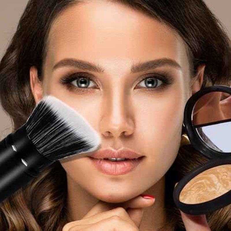 Makeup Brush, Banidy Retractable Kabuki Brush Foundation Brush for Powder Blush, Bronzer, Buffing, Liquid, Cream