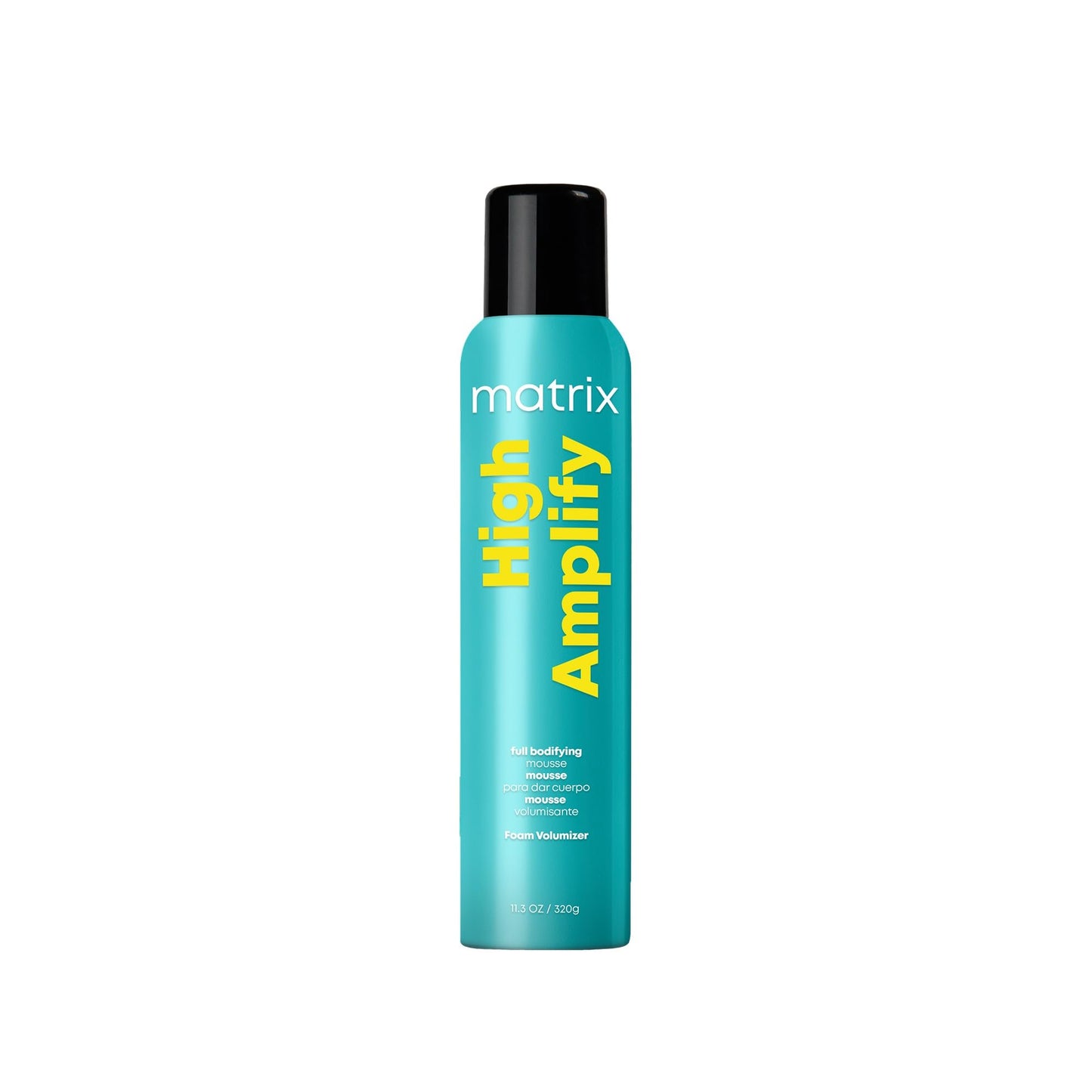 Matrix High Amplify Foam Volumizer Full Bodifying Mousse - Lightweight Lasting Volume, Thickening & Conditioning Shine, For Fine and Limp Hair, Salon Hair Styling, 11.3 Fl Oz