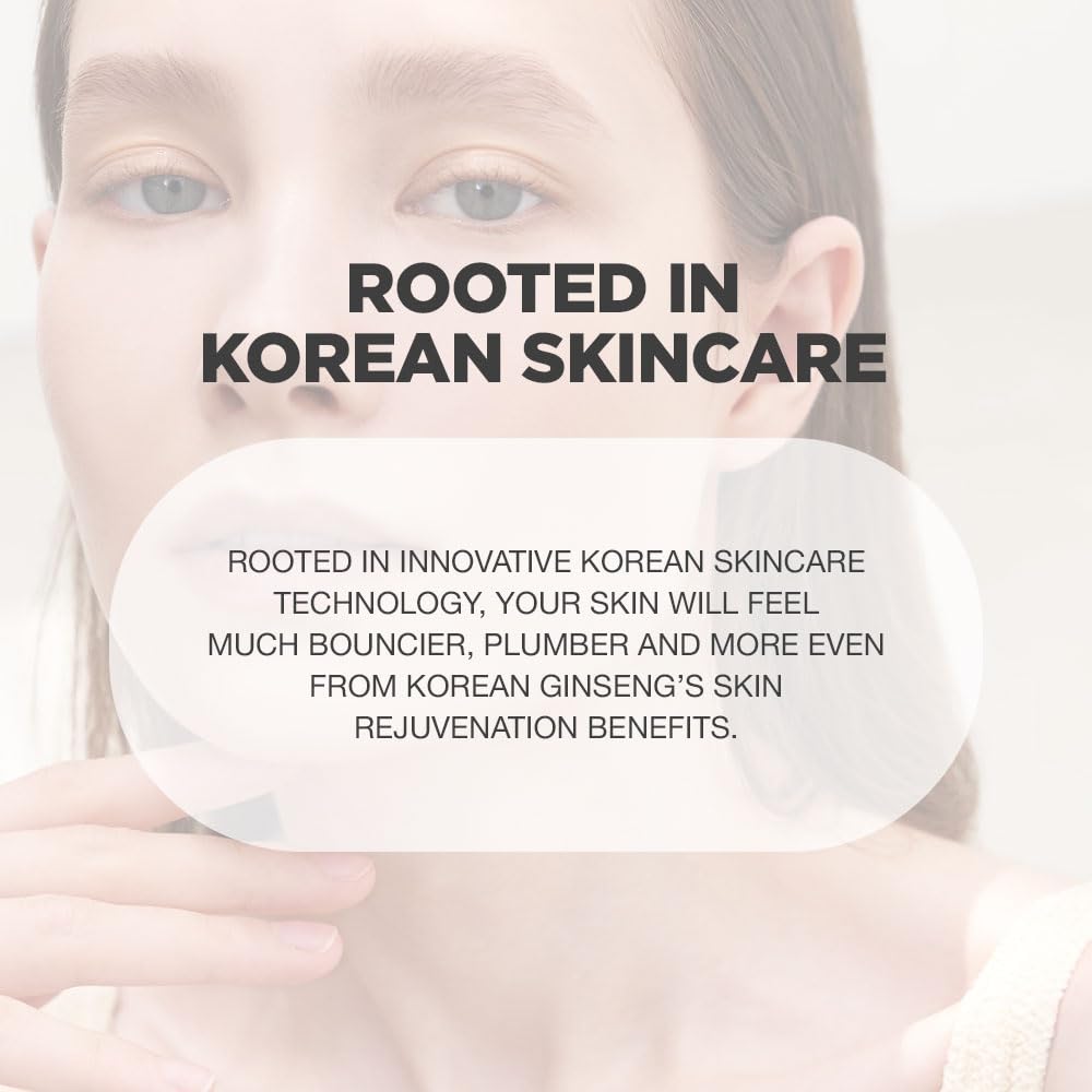 Advanced Ginseng Radiance Serum + Advanced Ginseng Essence Water Bundle | Ginseng Serum and Ginseng Essence Water For Instant Face Rejuvenation | Korean Ginseng Skincare For Dewy Skin