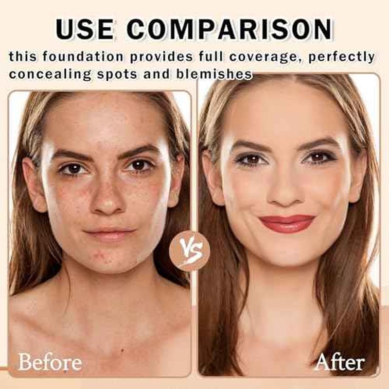 Airbrush Foundation for Mature Skin Airbrush Flawless Setting Spray Long Lasting Full Coverage Foundation Makeup-£¨01 Natural£©