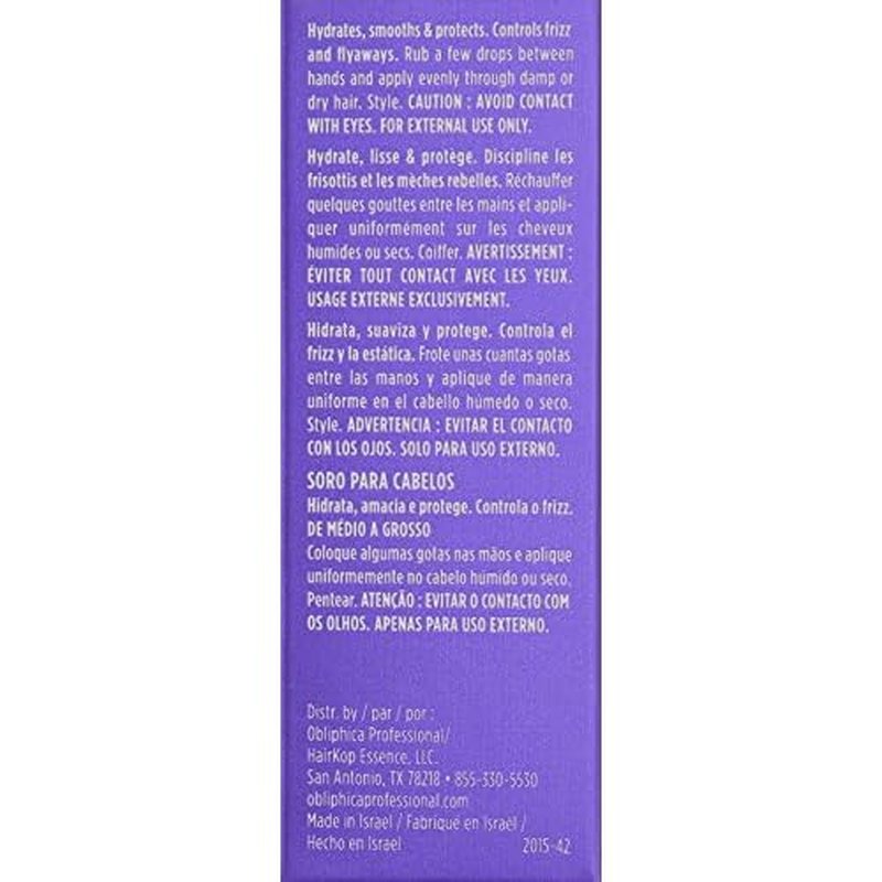 Obliphica Seaberry Medium To Coarse Travel Kit - Elevate Your Hair Care On the Go