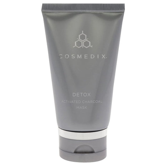 COSMEDIX Activated Charcoal Detox Mask - Gently Exfoliates Skin - Cleanses Away Age-Accelerating Pollutants and Removes Everyday Impurities - Reveals Flawlessly Fresh Complexion - 2.6 oz