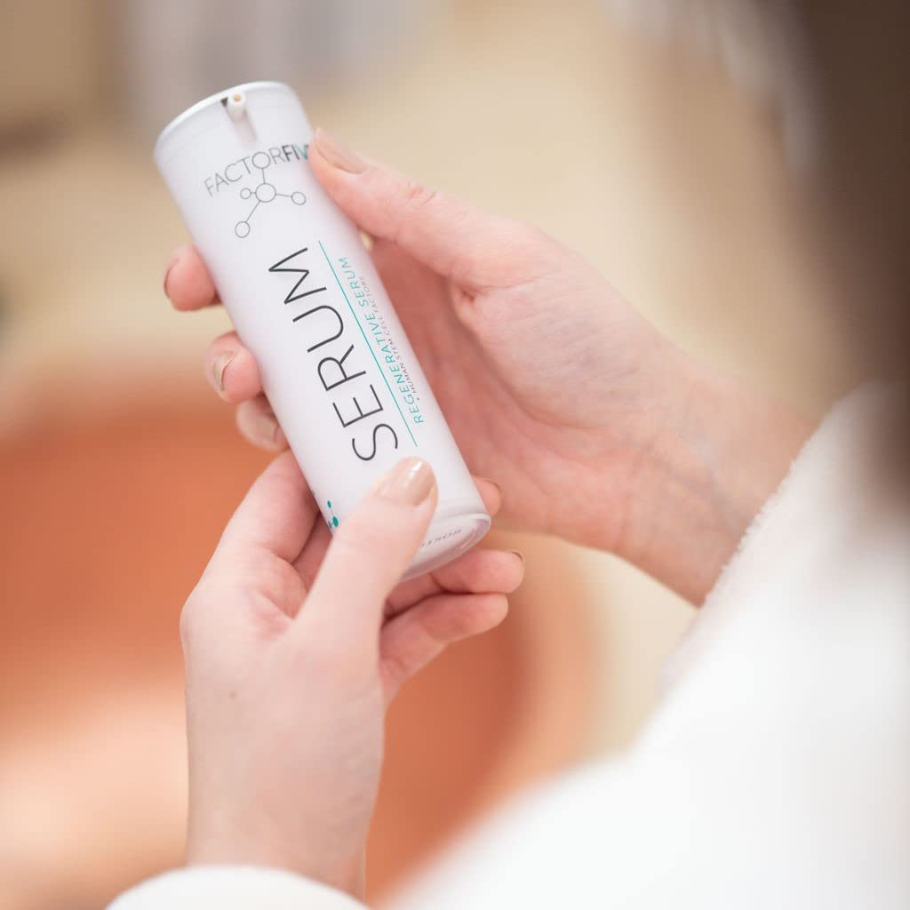 Factorfive Regenerative Serum - Stem Cell Growth Factors for Skin Tightening & Wrinkle Reduction | 1 fl oz/30ml