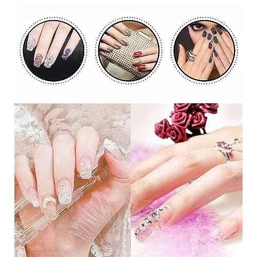 4500 Pcs SS12 3mm AB Flatback Rhinestones for Nails Art Crafts Glitter Round Shine Gems Crystals DIY Clothes Shoes £¨Black-Bottom Purple Red AB£©