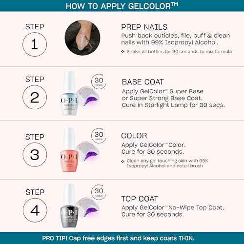 OPI GelColor LED Cure Gel Nail Polish | Nude & Brown Shades | Salon-Quality Shine, Long-Lasting Wear | Easily Soak Off Removal | Vegan & HEMA Free | 0.5 Fl Oz