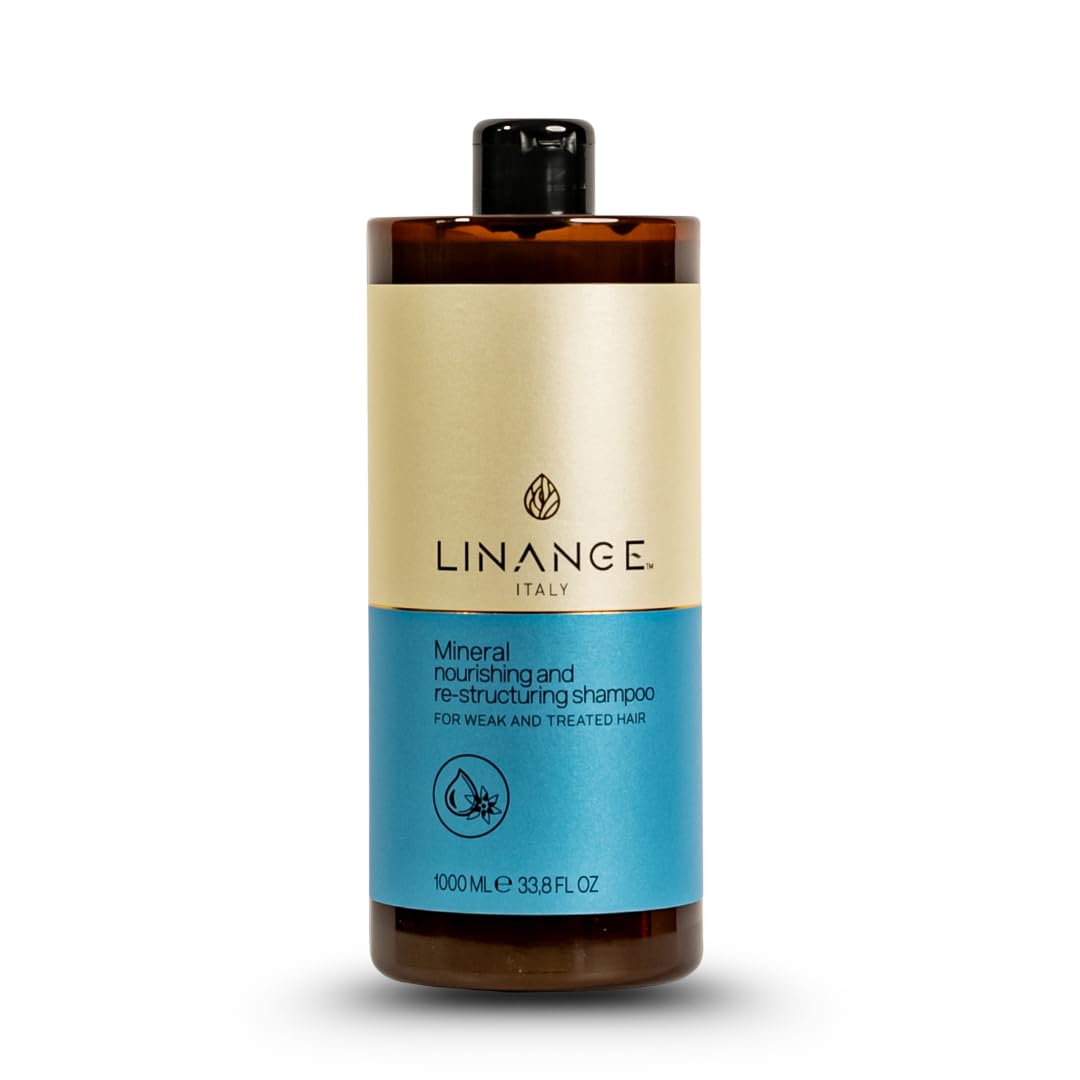 LINANGE Mineral Nourishing & Restructuring Shampoo, 1000ml / 33.8 oz.