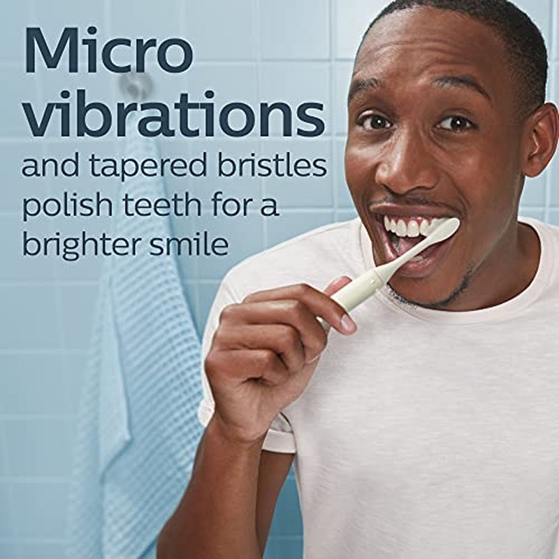 Philips Sonicare Snow Rechargeable Toothbrush, Brush Head Bundle, BD3002/AZ