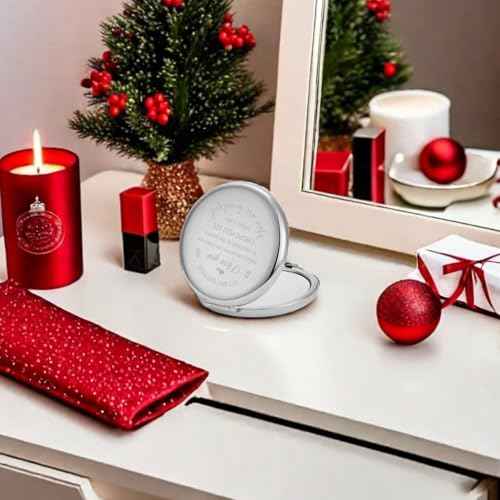 Sister Birthday Gifts Compact Mirror, Sisters Gifts from Sister, Birthday Gifts for Sister from Sister Brother Friend for Her