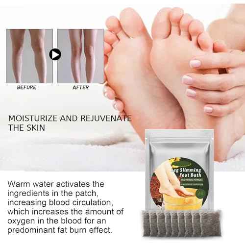 24Pcs Foot Soak Foot Bath Bag Spa Relaxation for Muscle Natural Mugwort Herb Bath Soak to Remove Leg Slimming Bath Bag Foot Care