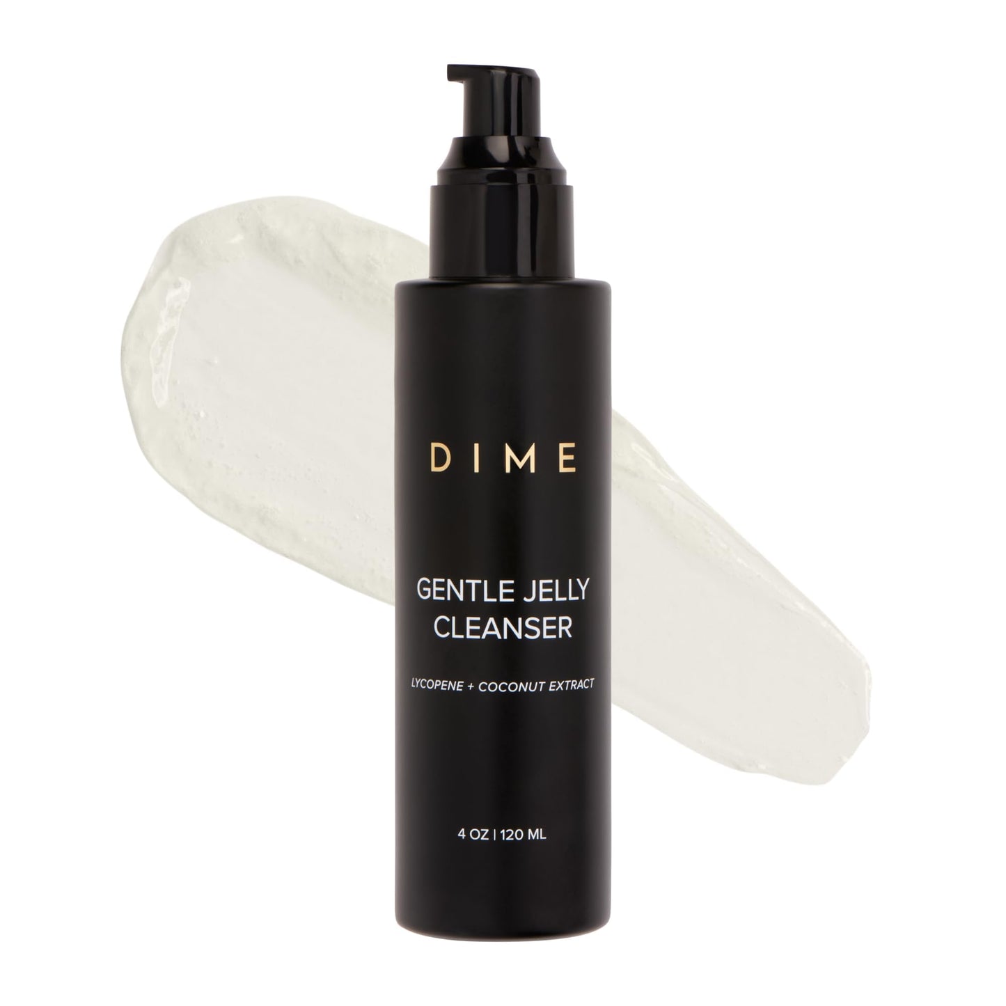 DIME Beauty Gentle Jelly Cleanser, Hydrating Facial Cleanser and Makeup Remover with Vitamin E, Face Wash for Sensitive Skin, 3 oz (90 ml)