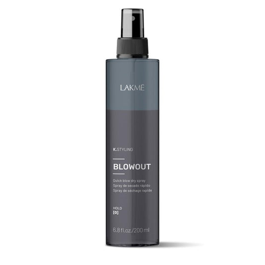 Lakmé K.Styling Blowout Blow Dry Spray, Dry Heat Protectant Spray for Hair, Frizz Control, 6.8 Fl Oz