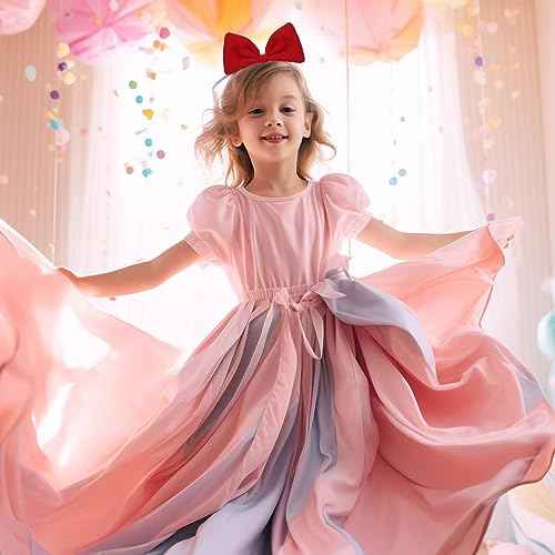 Bow Headbands Red Bowknot Hair Band Fashion Cute Hair Hoop Big Bowknot Headdress Perfect Hair Accessories for Women Girls Party Cosplay