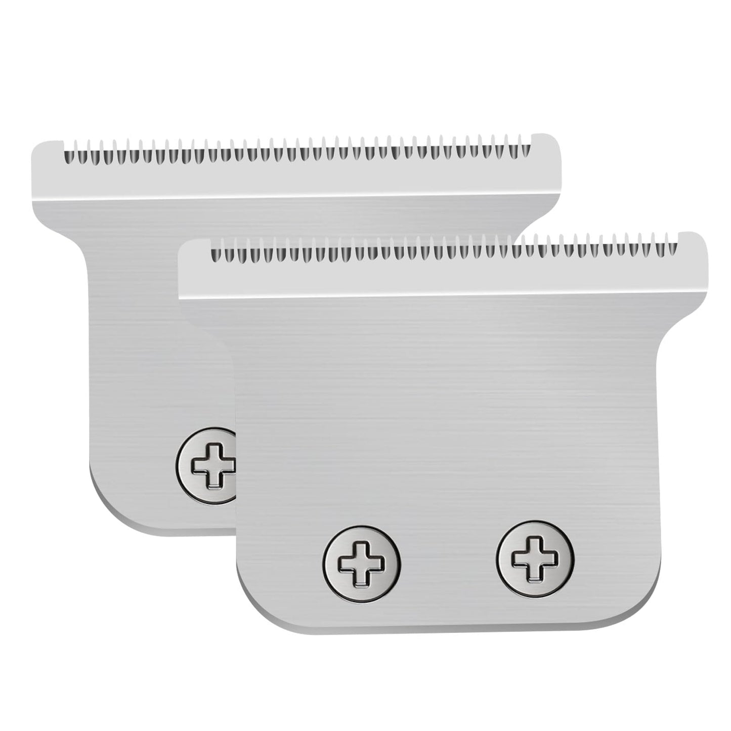 2 Pack Professional Detachable Hair Clipper Replacement Blades Compatible with Wahl Wahl Detailer, 5 Star Hero, Razor Edger, G-Whiz, Sterling Definitions - Fits Professional Barbers and Stylists