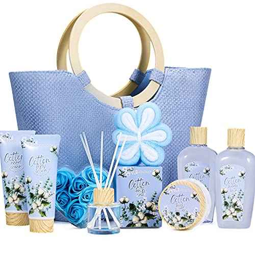 Green Canyon Spa Gift Baskets for Women, Spa Sets for Her, Bath Sets for Women Gift, Spa Gift Basket Sets with Shower Gel, Body Lotion,Mothers Day Gifts for Her