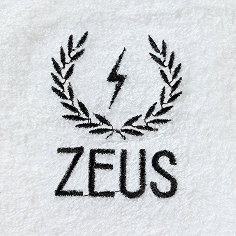 ZEUS Barbershop Steam Towels, 100% Cotton Spa & Barbershop Pre Shave Towels, Soft & Super Absorbent (White) 6 Pack
