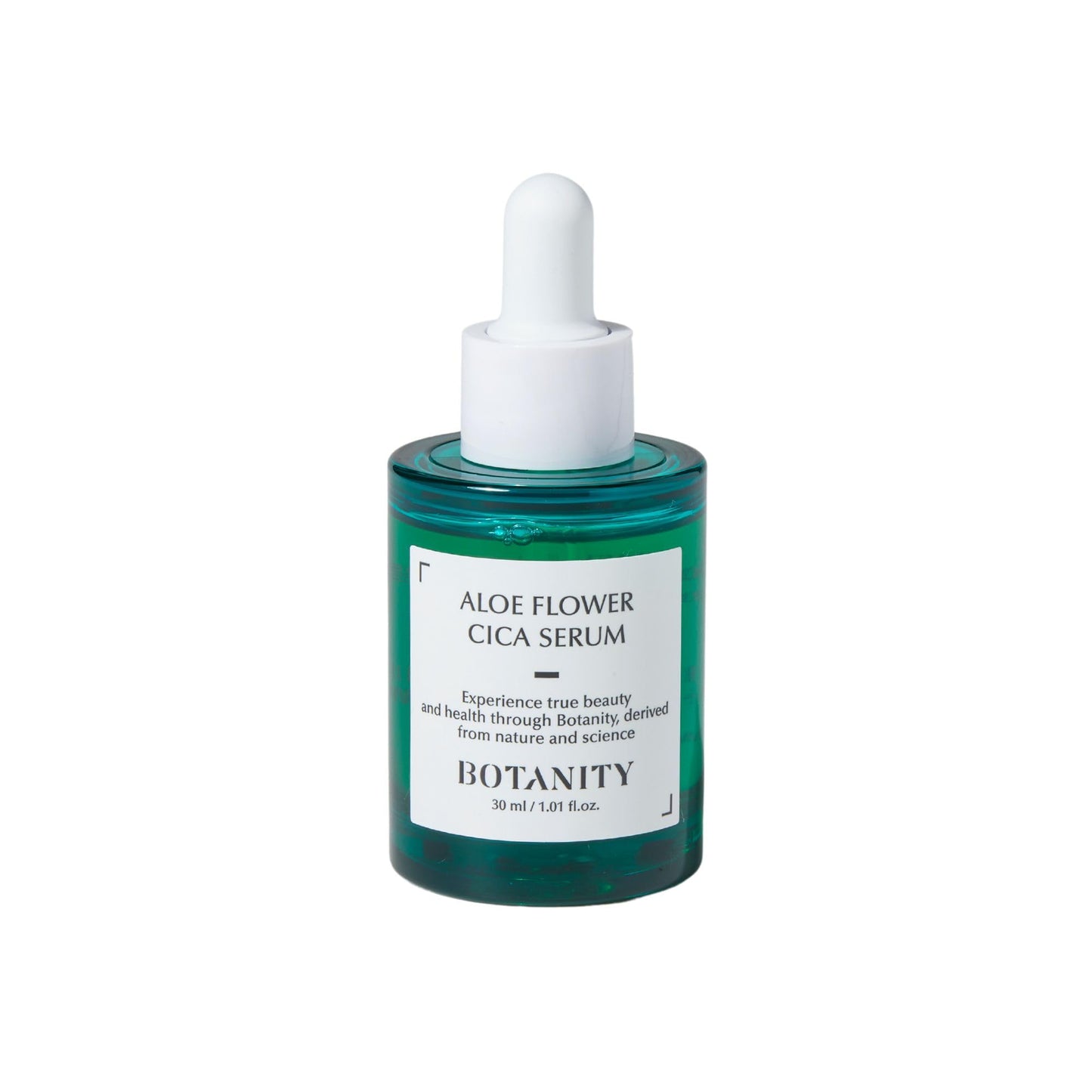 NatureTech Aloe Flower Cica Serum, Korean Glow Serum, Rapid Soothing & Moisturizing, Ideal for Sensitive Skin, 1.01 fl. oz. (30ml)