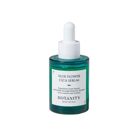 NatureTech Aloe Flower Cica Serum, Korean Glow Serum, Rapid Soothing & Moisturizing, Ideal for Sensitive Skin, 1.01 fl. oz. (30ml)