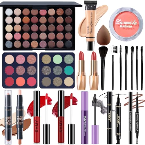 Makeup Set for Women, Makeup Kit for Beginners Teen Girls, Makeup Gift Set for Teens & Adults, Makeup Set for Girls, Eyeshadow Palette, Face & Eye Make up