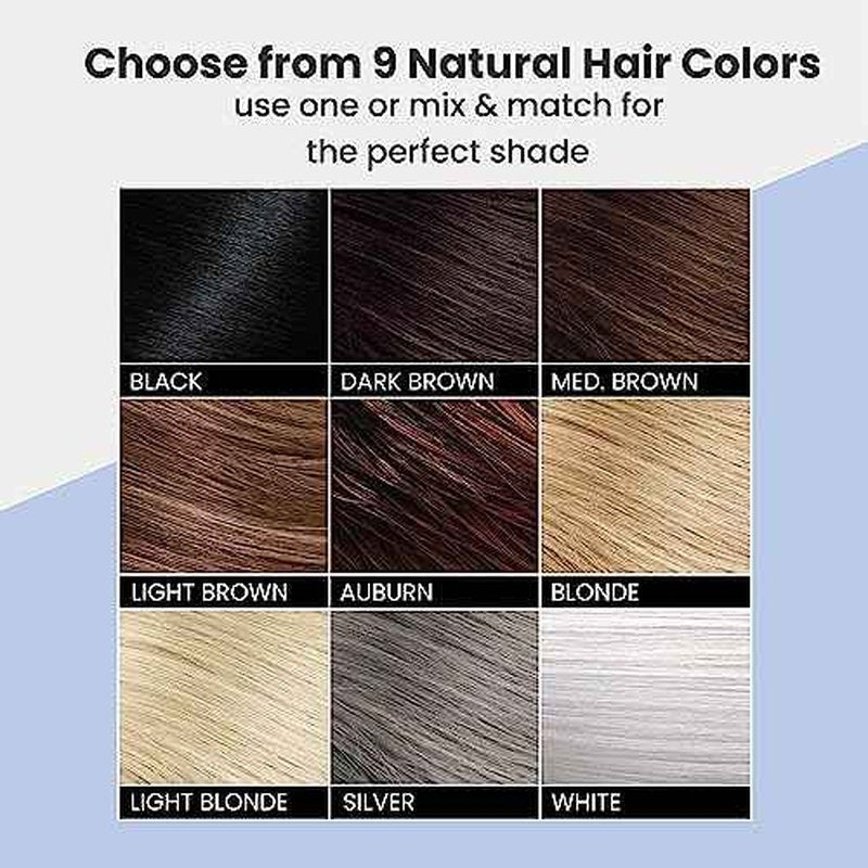 Top Secret Hair Thickening Building Fibers Applicator Included - Undetectable & Natural Hair Filler for Men & Women - Instantly Fill In Thinning Hair - Weather & Sweat Resistant (Medium Brown, Large)