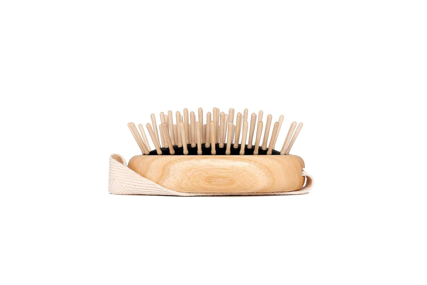Scalp Massage Brush - Handmade Ash Wood Hair Growth Stimulator | Vegan & Sustainable - 8.5 x 5 cm