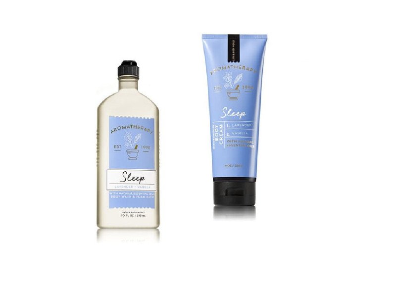 Aromatherapy Sleep Bundle - Lavender Vanilla Body Wash & Cream | 10oz & 8oz